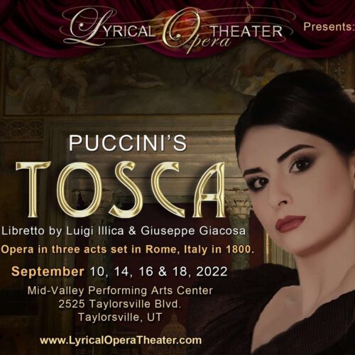 Lyrical Opera Theater's Tosca (CAST A) 2022
