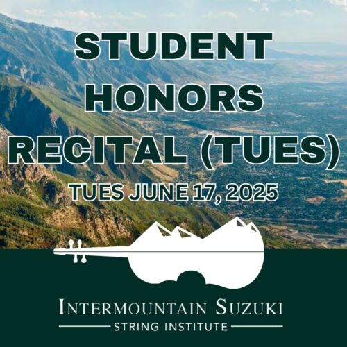 ISSI Student Honors Recital - June 17, 2025 (TUES)