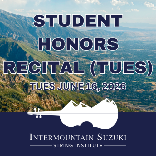 ISSI Student Honors Recital (TUES) - June 16, 2026