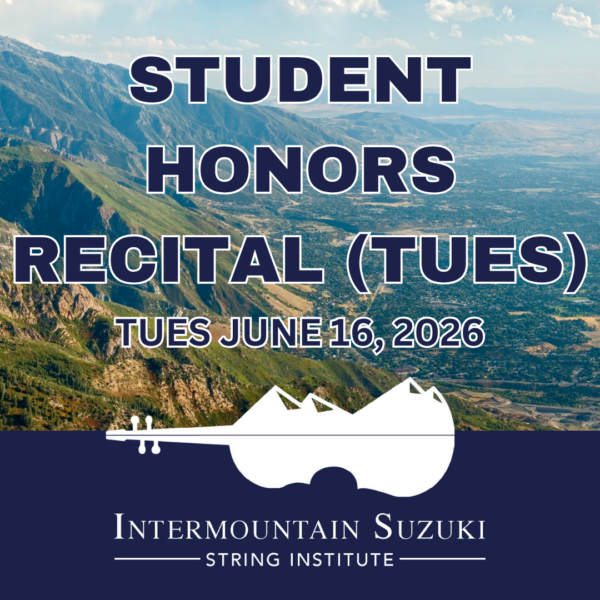 ISSI Student Honors Recital (TUES) - June 16, 2026